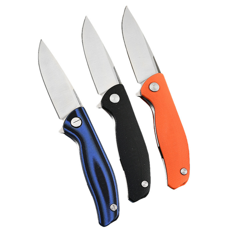 High-hard G10 outdoors with a D2-axis camping pocket knife tool multi-purpose