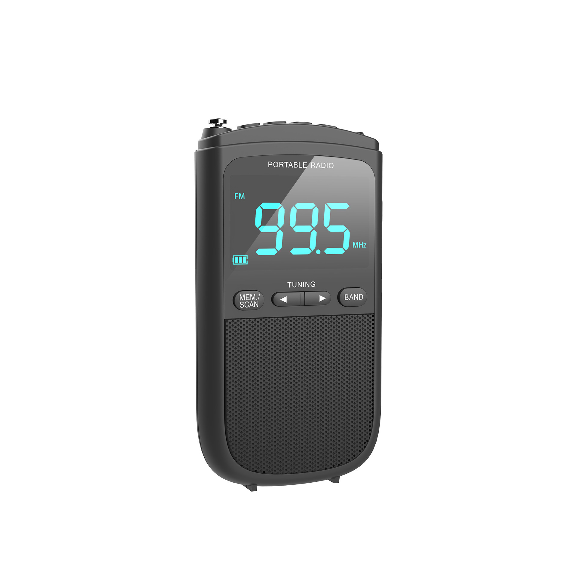 The new Amazon portable mini-pump FM/AM FM stereo, weather radio.