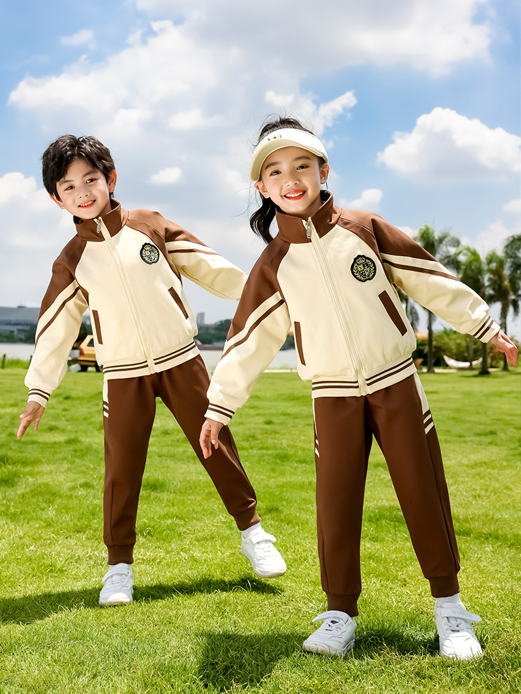 ZL3-9113 School uniform for primary school children in the spring and autumn class, 3-year school style kindergarten