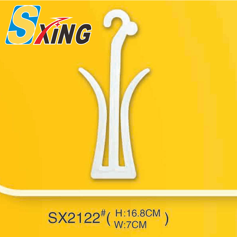 Nguồn cung cấp dài hạn, đôi vớ nhựa 3 sao SX2122 trắng gắn liền với mẫu tự do.