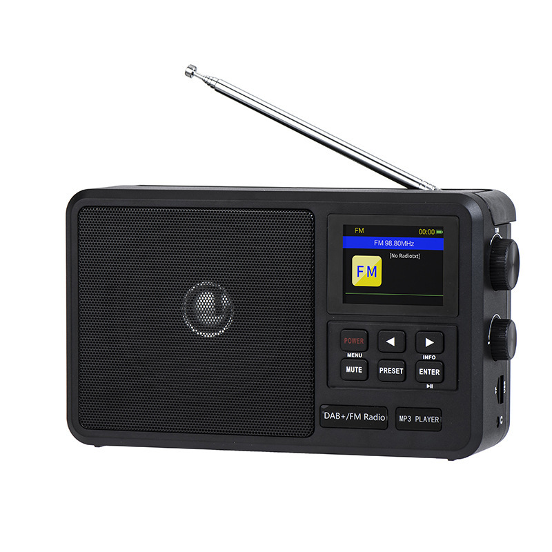 Portable multi-functional DAB FM radios for foreign trade