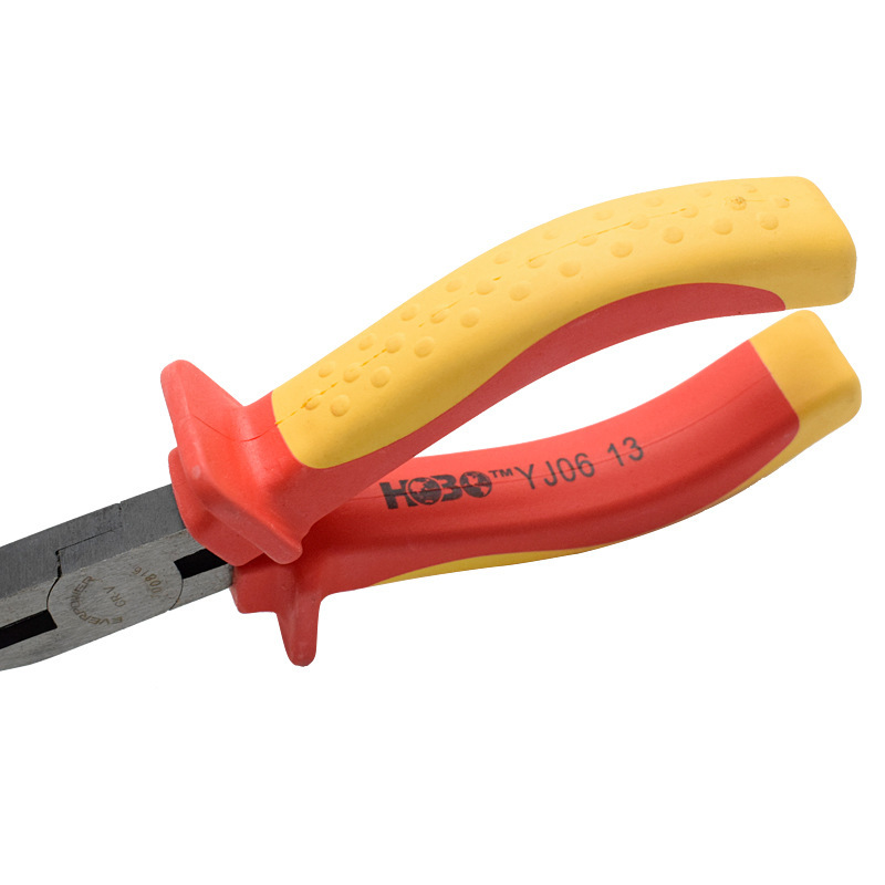 Ewybor, double-coloured VDE insulation pliers, eight."