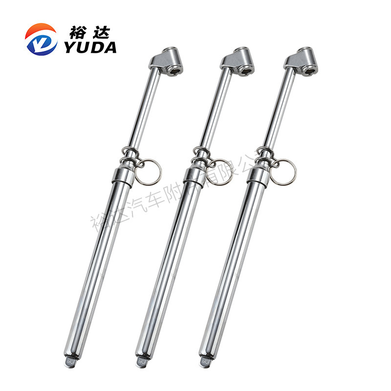 Yuda heavy truck metal foetometer, car tire pressure hardware, gas pen plastic ruler.