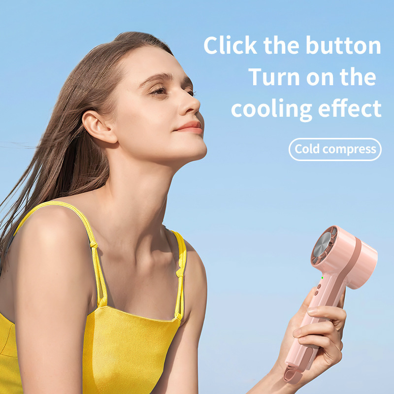 Quạt làm mát mới có dung tích lớn, quạt nhỏ di động mini USB với quạt macaron ngoài trời