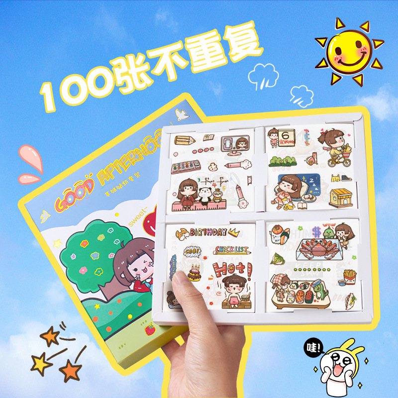 Chiếc nhãn kim loại được đặt tùy chỉnh với 100 hộp đựng dụng cụ làm bằng giấy dán và nhãn.