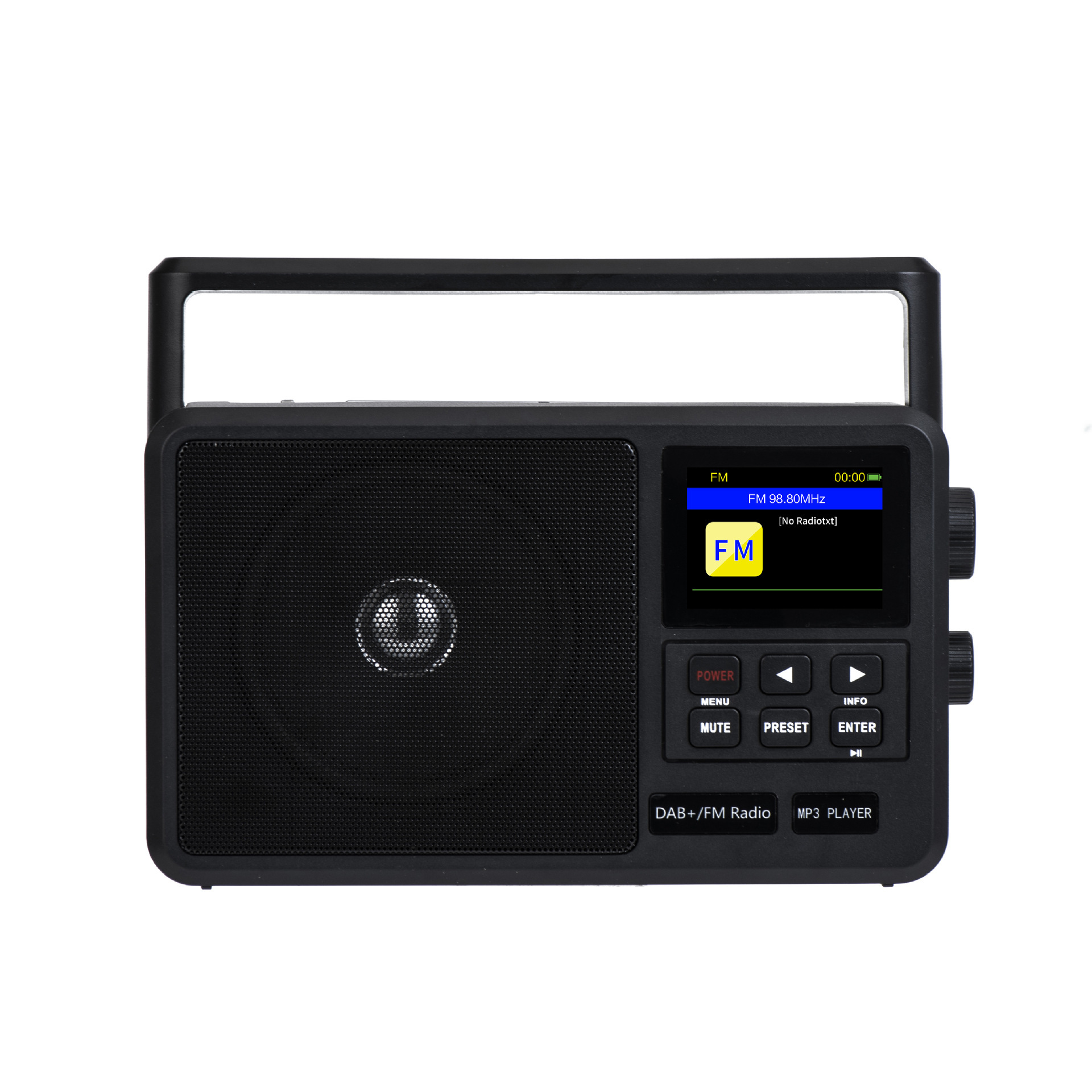 Portable multi-functional DAB FM radios for foreign trade