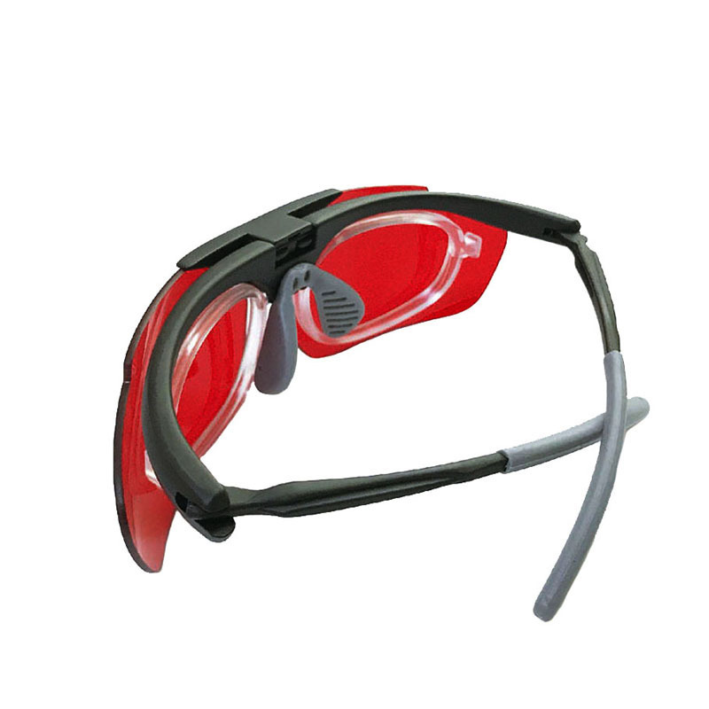 Visible close-looking laser protection glasses 180-540 nm green light blue-light roller glasses