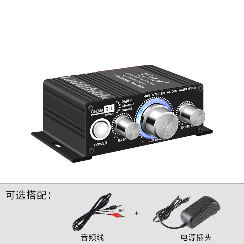 kinter金特MA-170 DC12Vhifi兩聲道汽車功放迷你車載功放