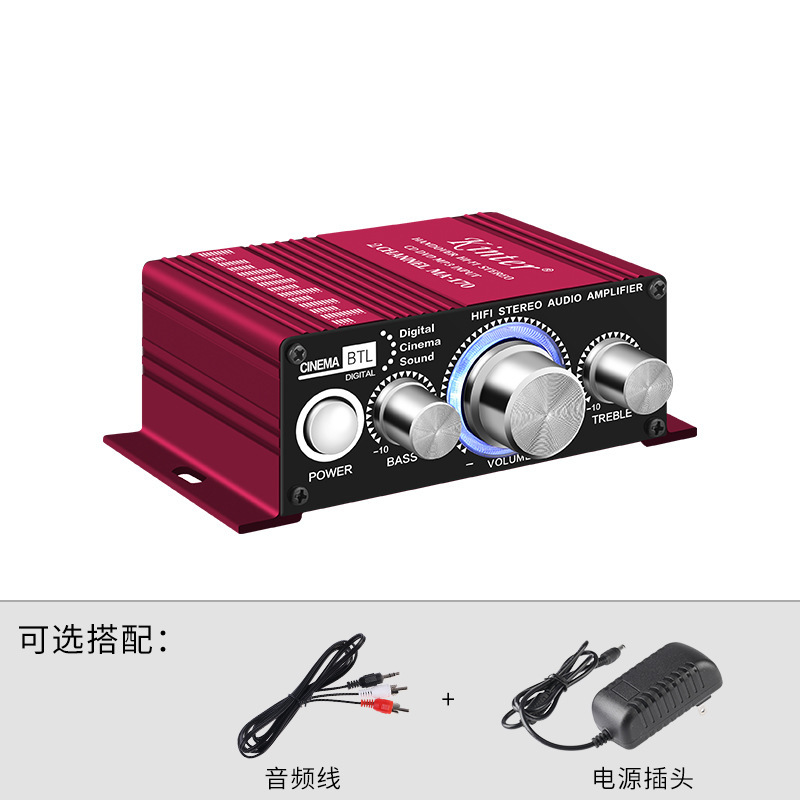 kinter金特MA-170 DC12Vhifi兩聲道汽車功放迷你車載功放