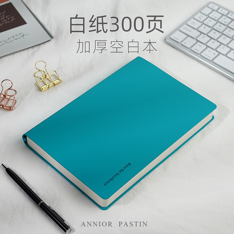 "Soft-skin a5 notebook with a thick, colorful job.