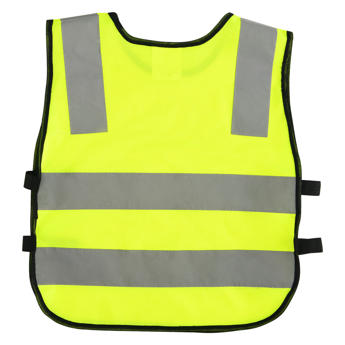 The stripes reflect the vests to adjust the comfortable air-exhaustible night vests.