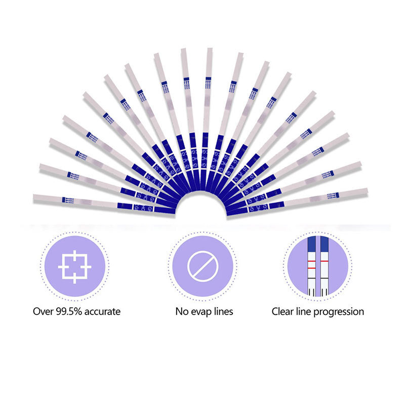 驗孕試紙早孕試紙測懷孕測孕HCG檢測條驗孕筆CE排卵紙