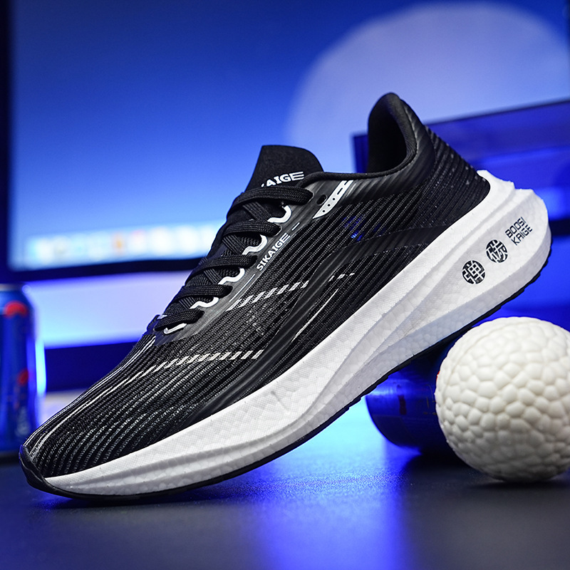 2023 Scramble marathon shoes for men and women with super-light bottom examination sports shoes