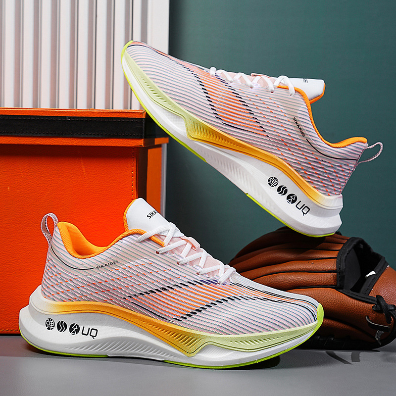Flying power 3ULTRA semi-pump-carat marathons, specialized in grinding-and-shock shoes, male air-traffic shoes.