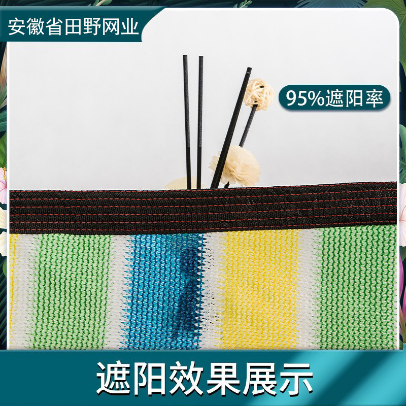 Các sọc xanh và xanh lá cây tùy chỉnh và lưới chống nắng 4 màu xung quanh kem chống nắng xe hơi sân.