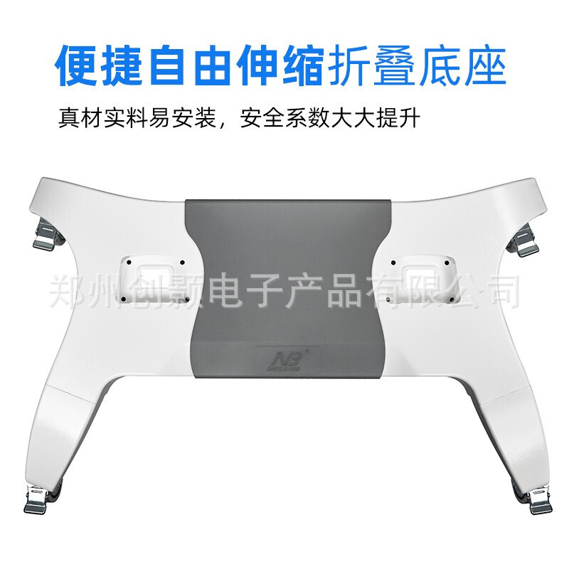 NB 電視支架落地式可升降移動型鋁合金帶輪架子75/80/85/86 CF100
