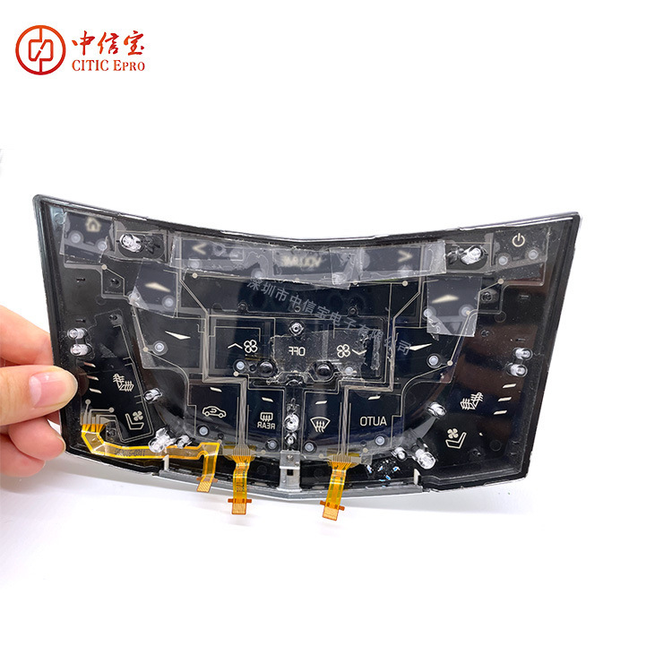 Car cover transparent silver line FPC silver plasma circuit dispersing membrane switch sensitive.