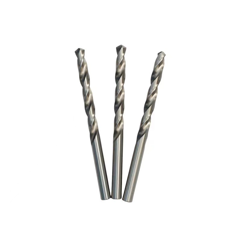 The factory is selling high-speed steel M2/6542, grinding straight through the stainless steel drill.