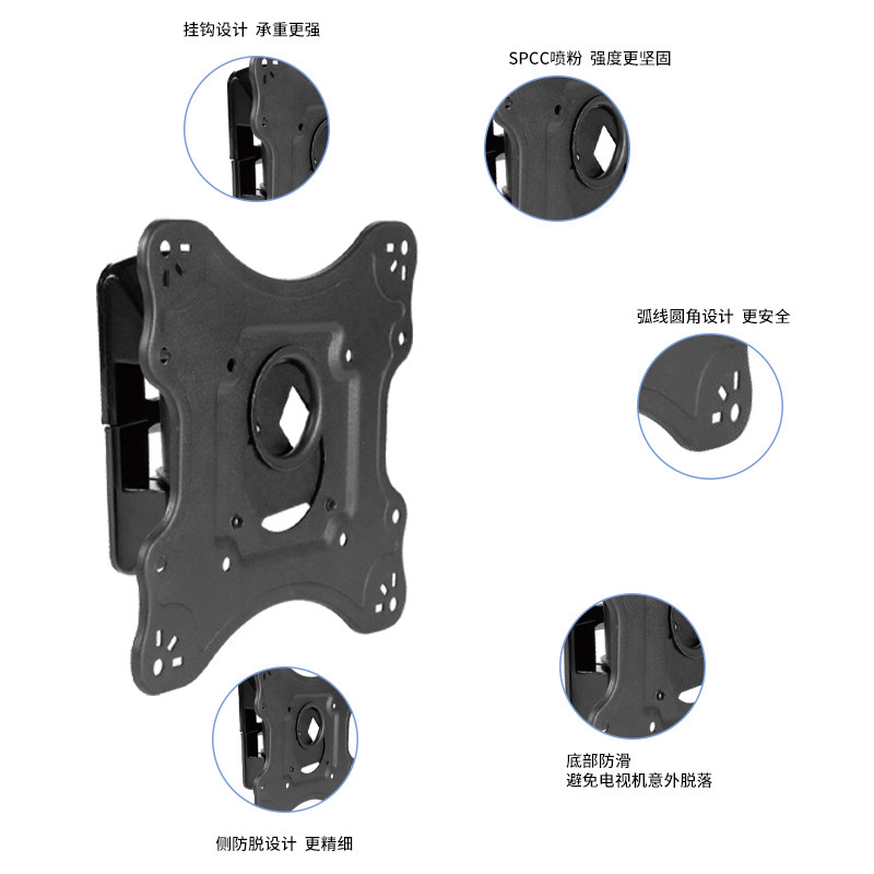 Người treo cổ truyền hình có mục đích đứng trên tường cho những bức tường gỗ.