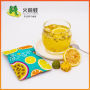 Ice-dry orange lemon saffron fruit tea tea bag with cold diet beverages