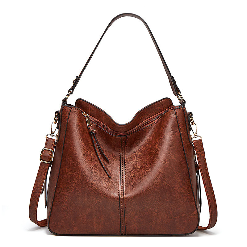 The old bag, 2024, cross-border, new European-American, hand-held, one-shouldered, one-sided, cross-female.