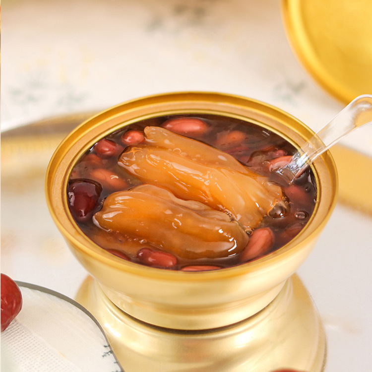 Một phụ nữ mang thai ăn 5 loại keo cá đỏ mà không nấu cháo ăn.