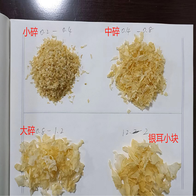 Những miếng vàng có tai bạc, khô, cỡ lớn trong chuyên môn của Kuda làm keo mềm, nhanh, và bán nguyên một mẻ.