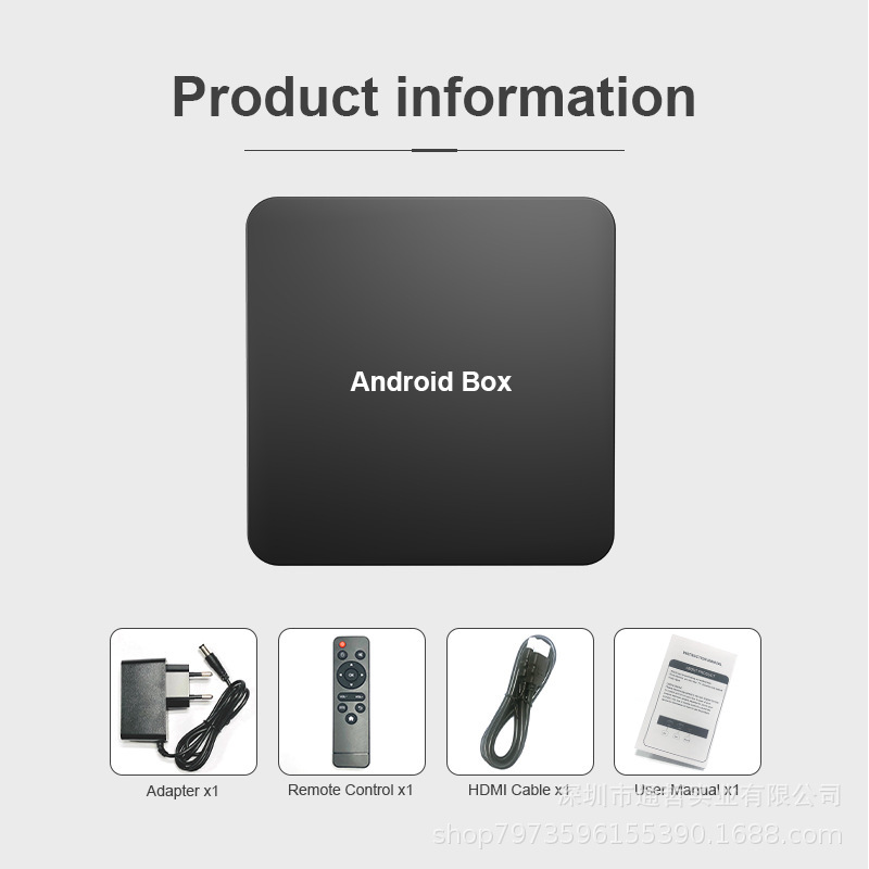 Foreign trade 4K Android STB TV Box OTT BOX TV BOX