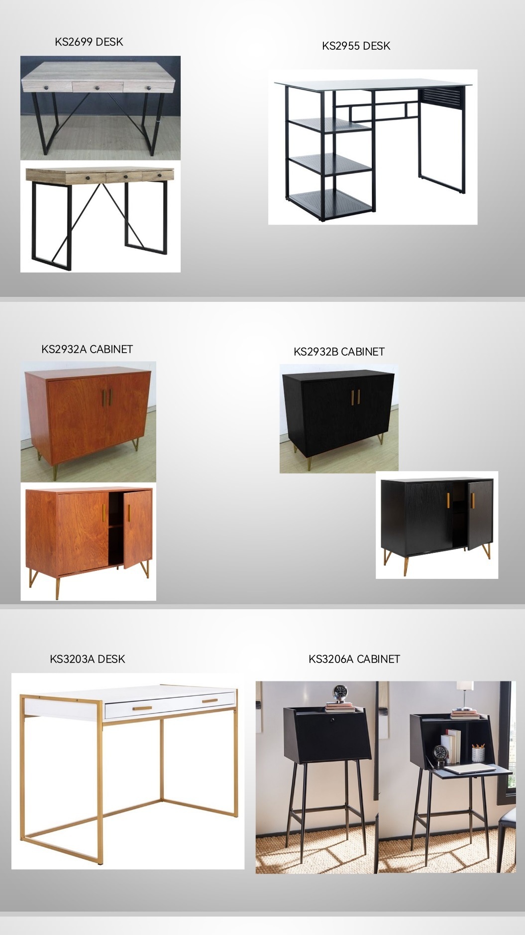 American cross-border furniture for OEM coffee table and computer table for table dinner.