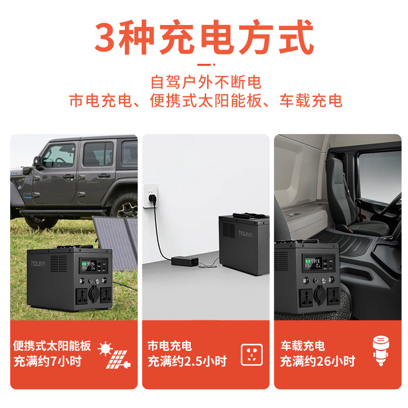 300W Nhà máy điện lực ngoài trời lớn