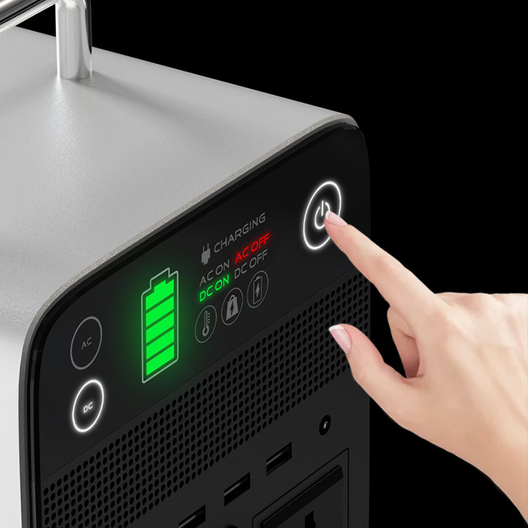 Nguồn điện dự trữ lớn 250W Nguồn điện khẩn cấp ngoài trời Nguồn điện di động ngoài trời