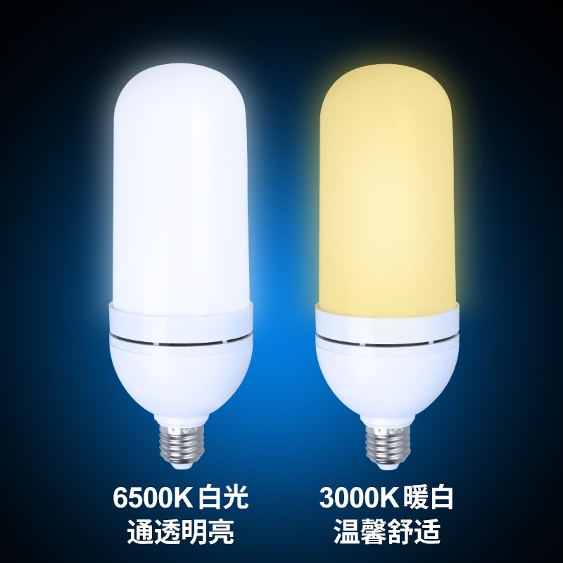 2nd generation LED energy-saving plastic aluminum bubble 9W18W36W rocket-bulbed corn light bulb