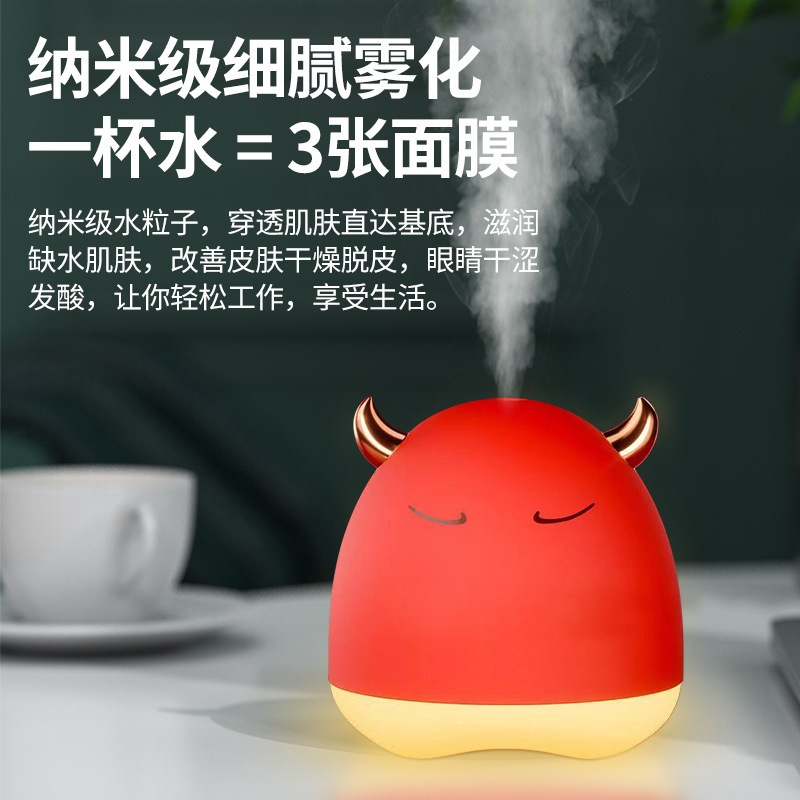 Máy tạo độ ẩm không khí gia đình với máy phun sương mini để bàn cho bà bầu và phòng ngủ văn phòng