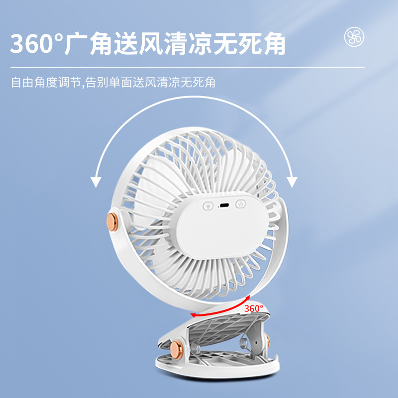 Một màn hình nền nhỏ của USB sạc gió quạt yên tĩnh trong một giường ngủ của quạt nhỏ.