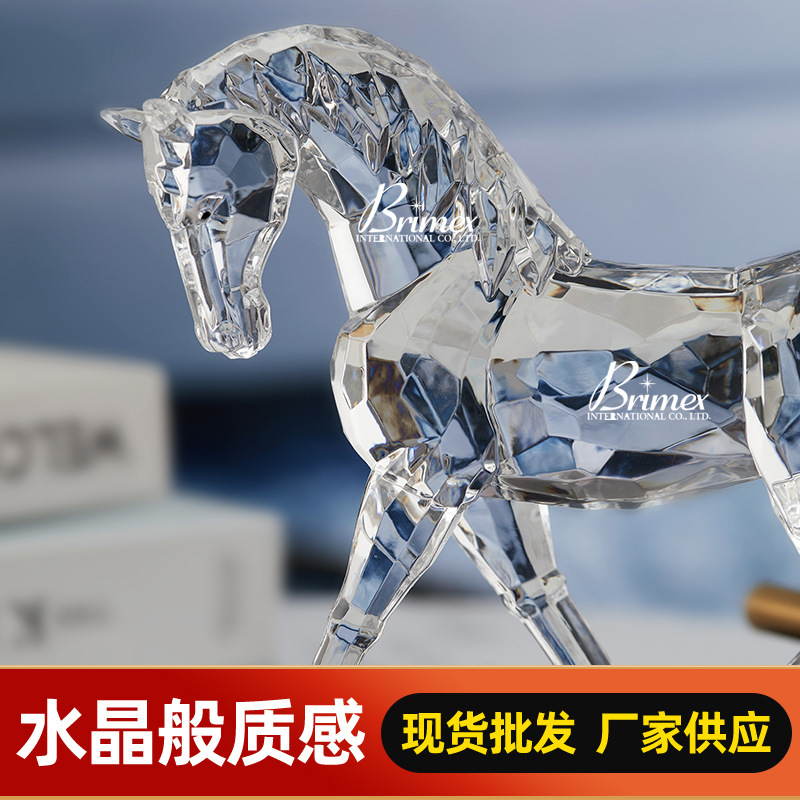 Wholesale of modern European homemade homemade mare-made crystal-decoration creative craft set