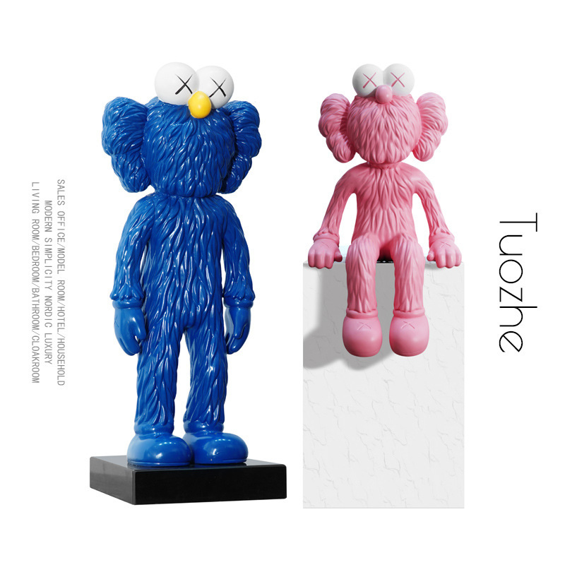 Sesame Street, 프런트 데스크에서 만화의 거실을위한 세련된 설정.