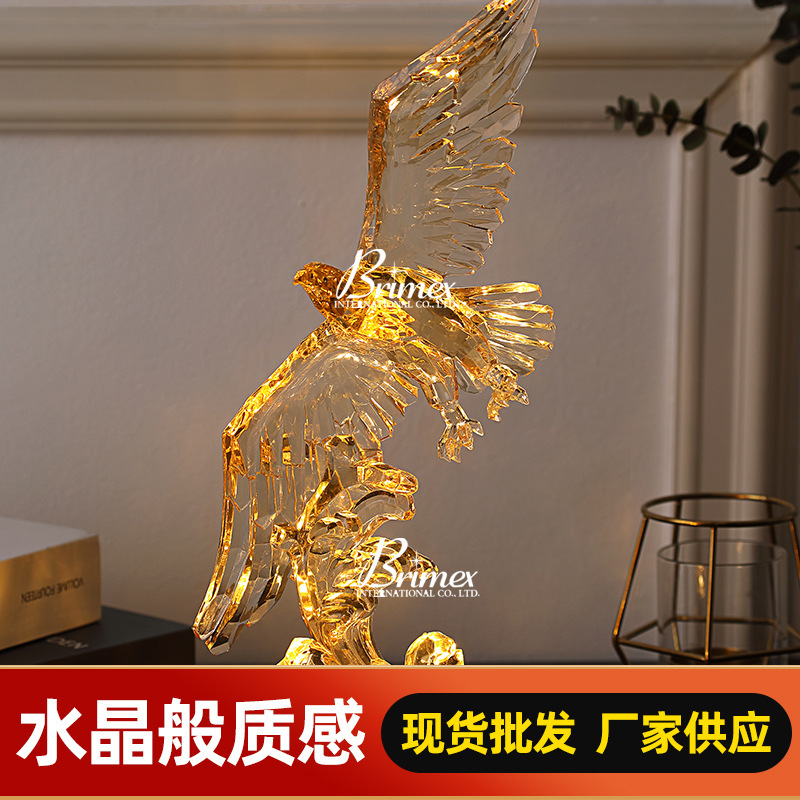 A gift for the Euro Light Luxury Lodge Home Decoration for Amber Eagles.