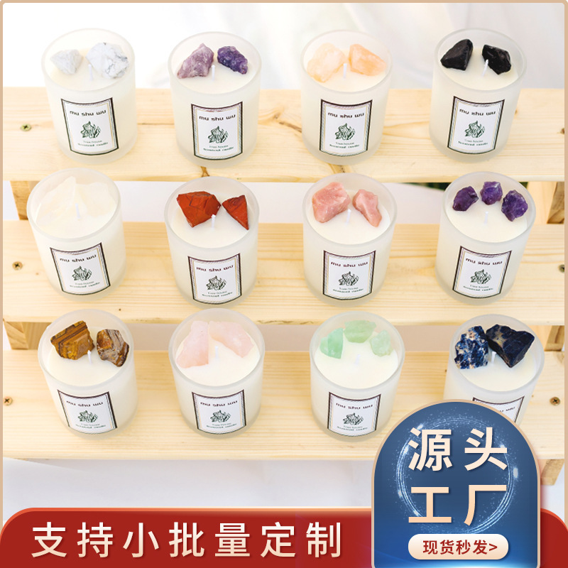 "Red crystal-dry magic Candles for the romantic Valentine's Day 선물" _ 재미 있는 산