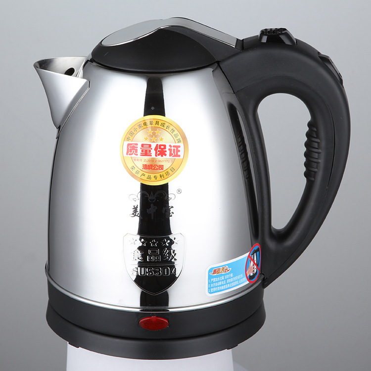 Bán buôn nồi lẩu inox tự động 1.5L thực phẩm lớp 304 thép không gỉ nồi hơi 1500W