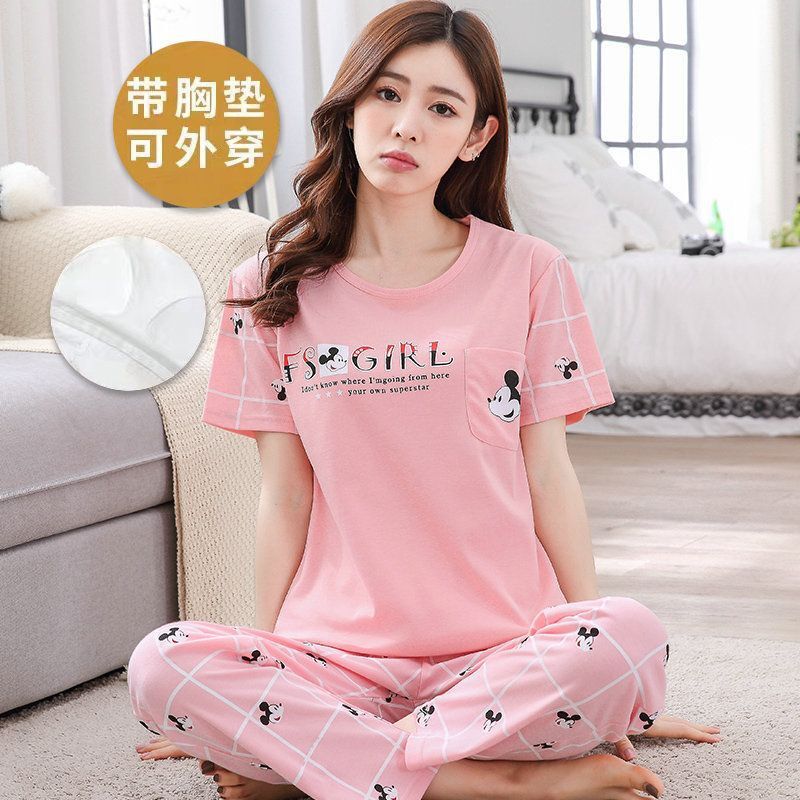 Dw8 Pyjama trong quần shorts, hai gói cotton nguyên chất cho Hàn Quốc.