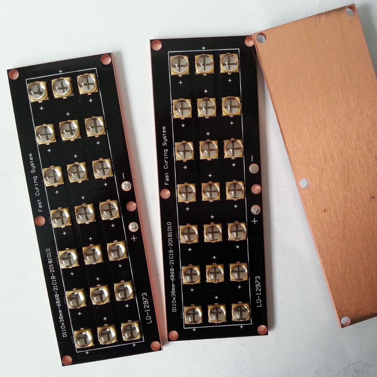 200W Large Power 6868 UVLED Module 365/385/395/405/415nm UV Purple Light Solidification Module