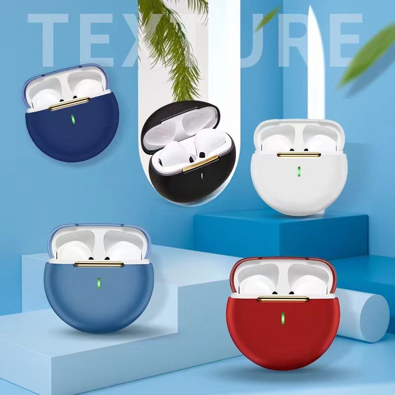 Tai nghe bluetooth chống ồn xuyên biên giới thực sự Wi-Fi TWS PRO6 tai nghe bluetooth chơi game bán buôn