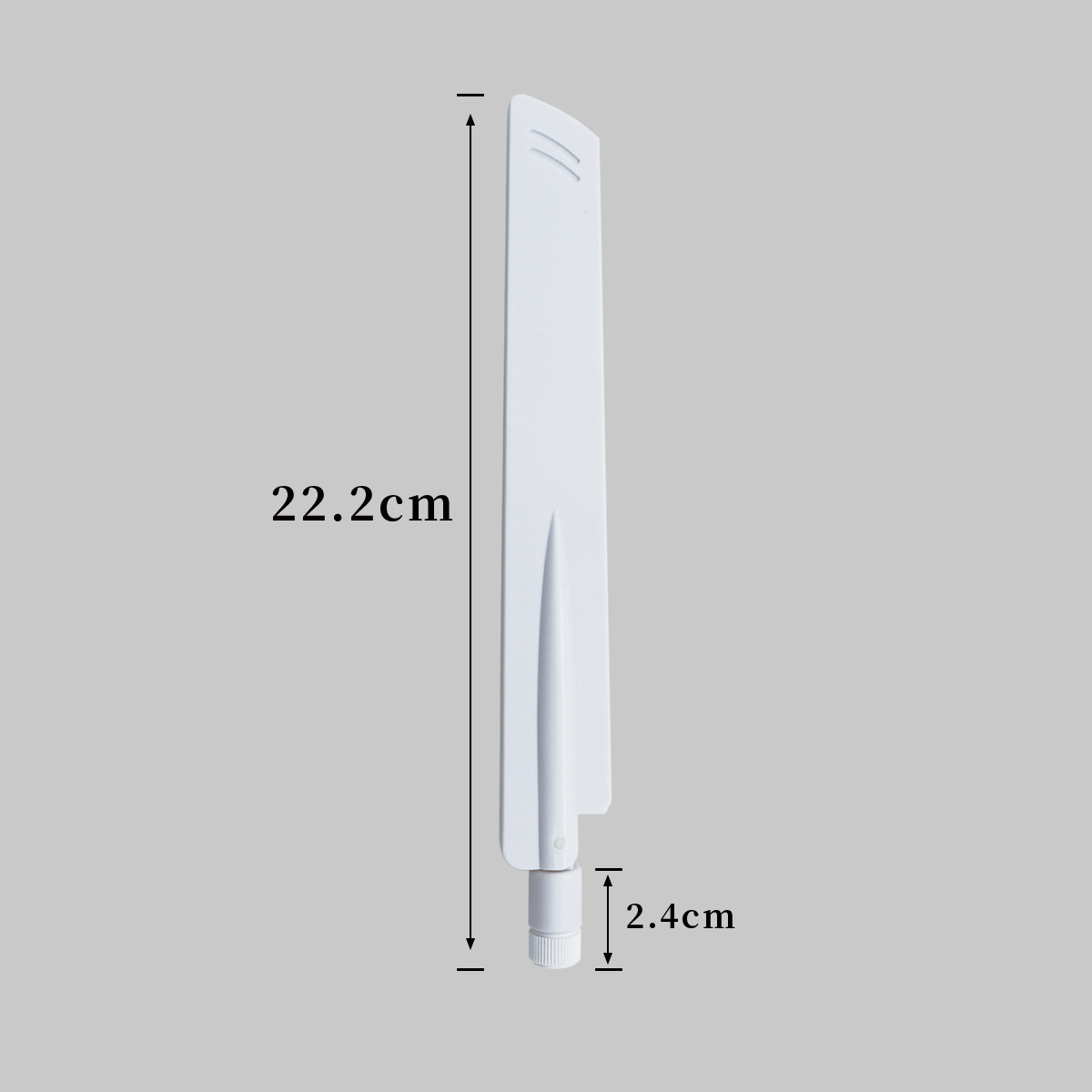 편평한 철사 고무 막대 안테나 LED 점화 네트워크 안테나에 4G LTE의 고이득