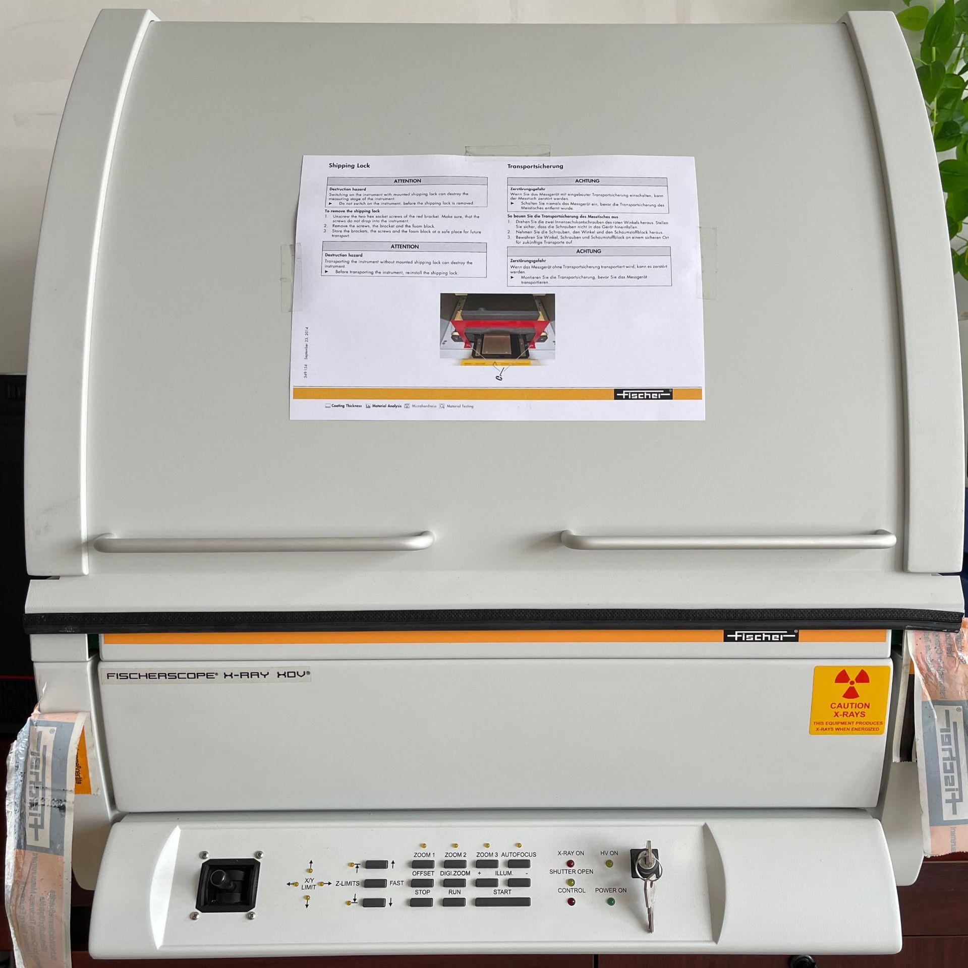 FISCHER XDV-SDD Silicon Floating Fisher X-RAY Precious Metal Analysis Fisher Plating Membrane Thicker