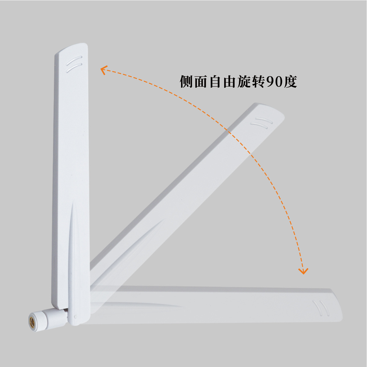 편평한 철사 고무 막대 안테나 LED 점화 네트워크 안테나에 4G LTE의 고이득