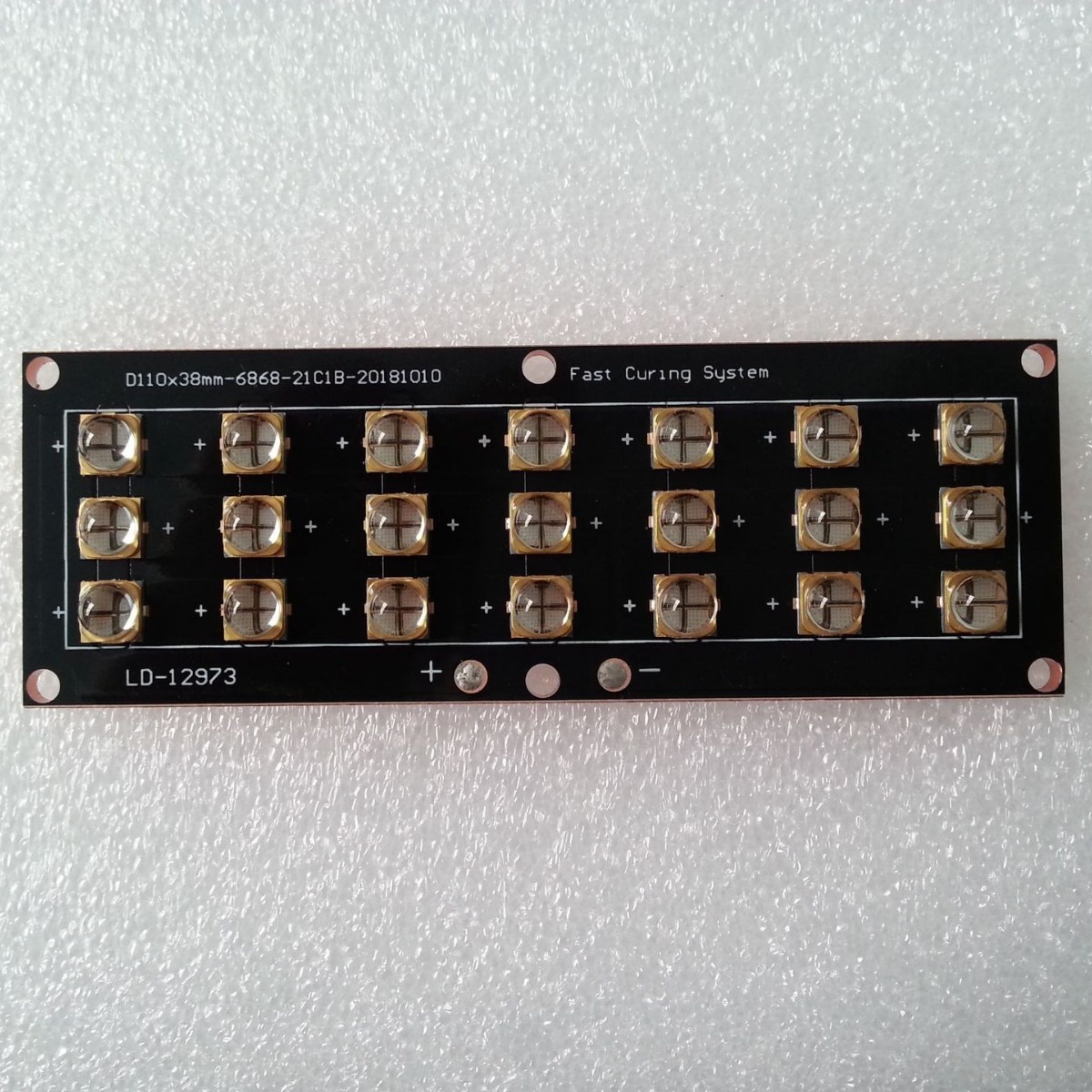 200W Large Power 6868 UVLED Module 365/385/395/405/415nm UV Purple Light Solidification Module