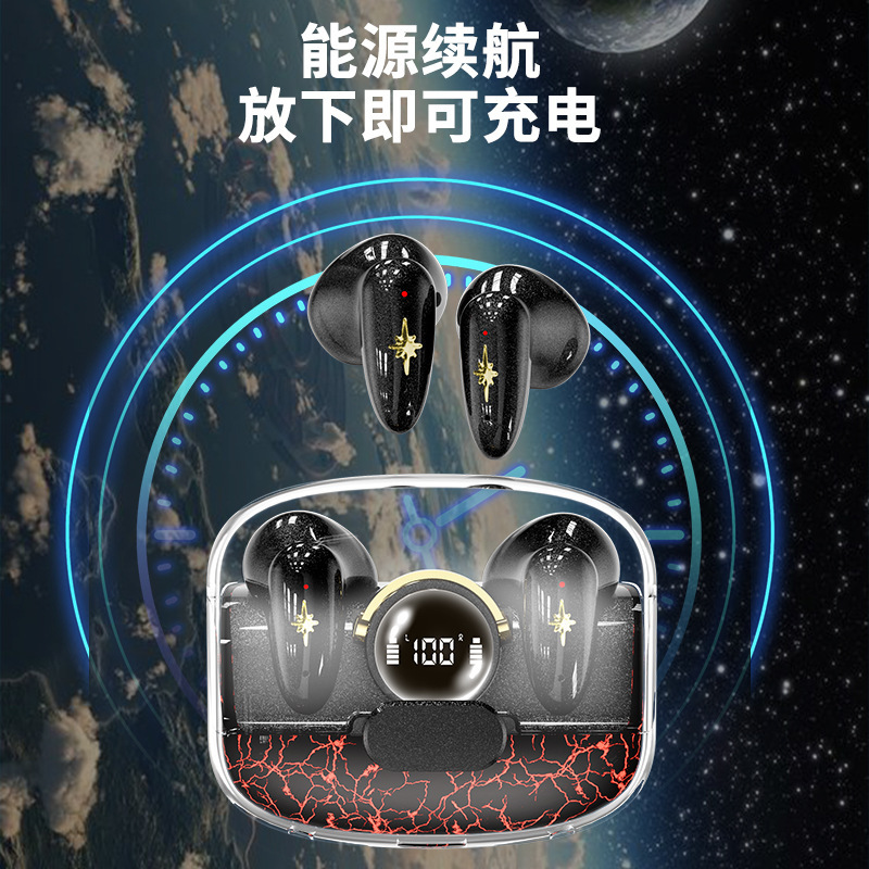 Sắp xếp bộ tai nghe Wireless mới vào khoang âm thanh TWS 5. 0 bộ tai nghe trò chơi điện tử