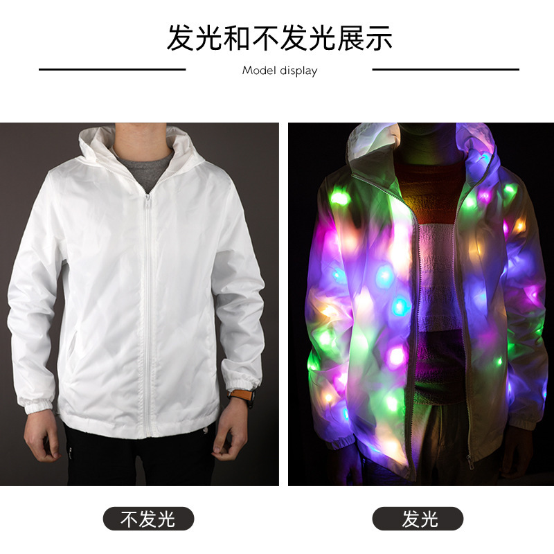 Hàn Quốc's Ins Lighted Clothes Bar, 7-Chae-Ray-Chae-Chae-Chae, đèn LED đêm ánh sáng