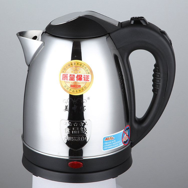 Bán buôn nồi lẩu inox tự động 1.5L thực phẩm lớp 304 thép không gỉ nồi hơi 1500W
