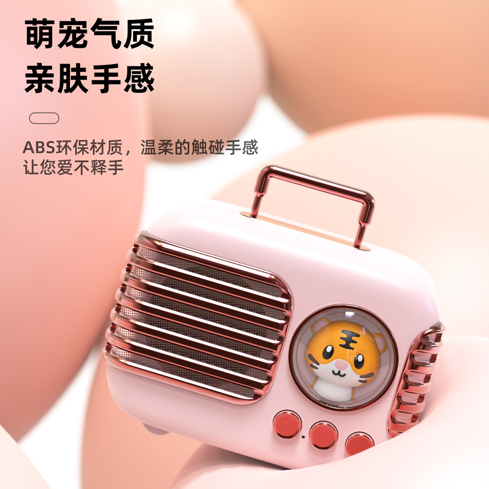 Hoạt họa hoạt hình hiện đại hóa màu xanh dương hộp điện thoại mini-barrelled thấp, âm thanh ngoài trời.